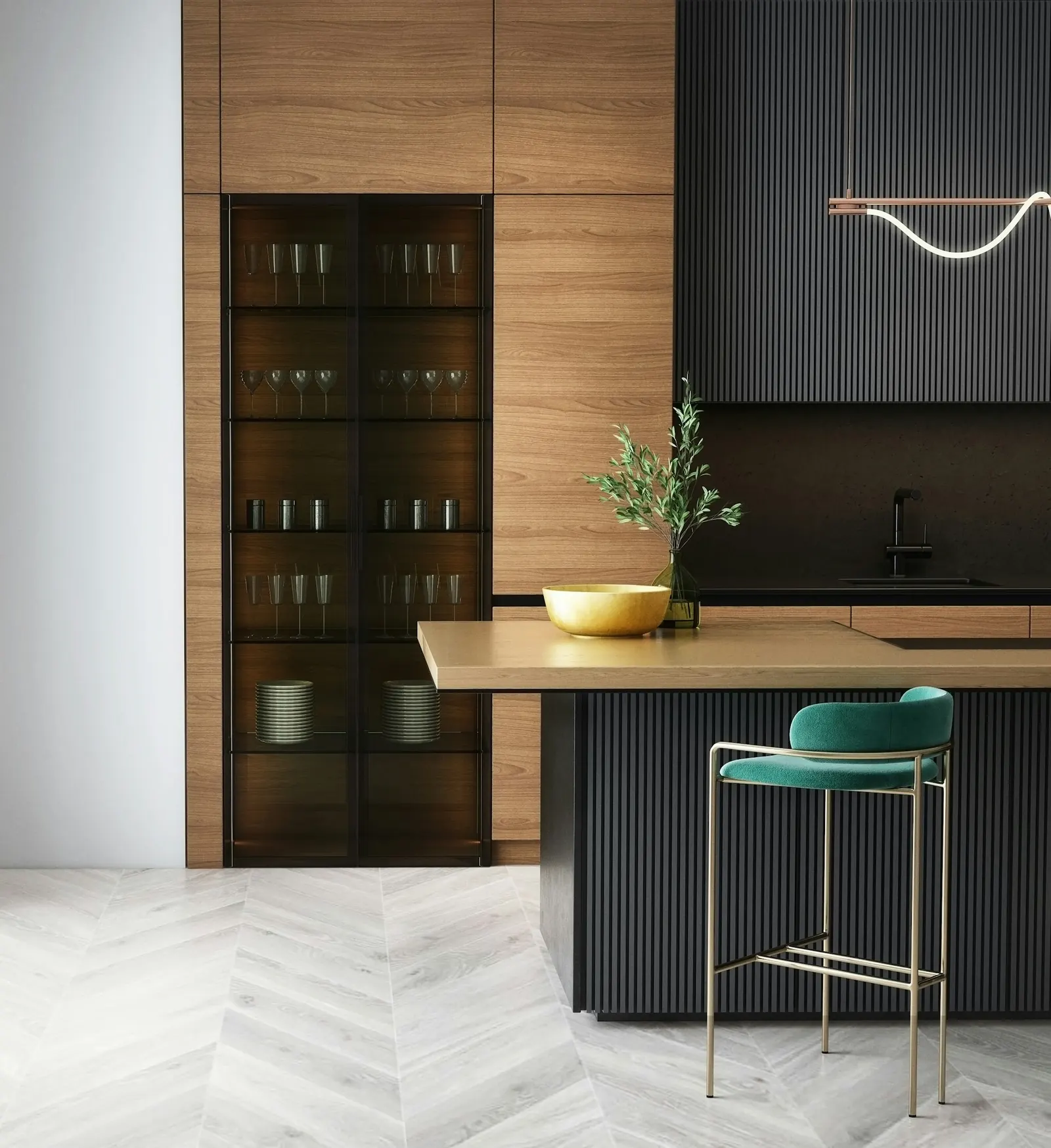 Leaside Kitchen, detail 1